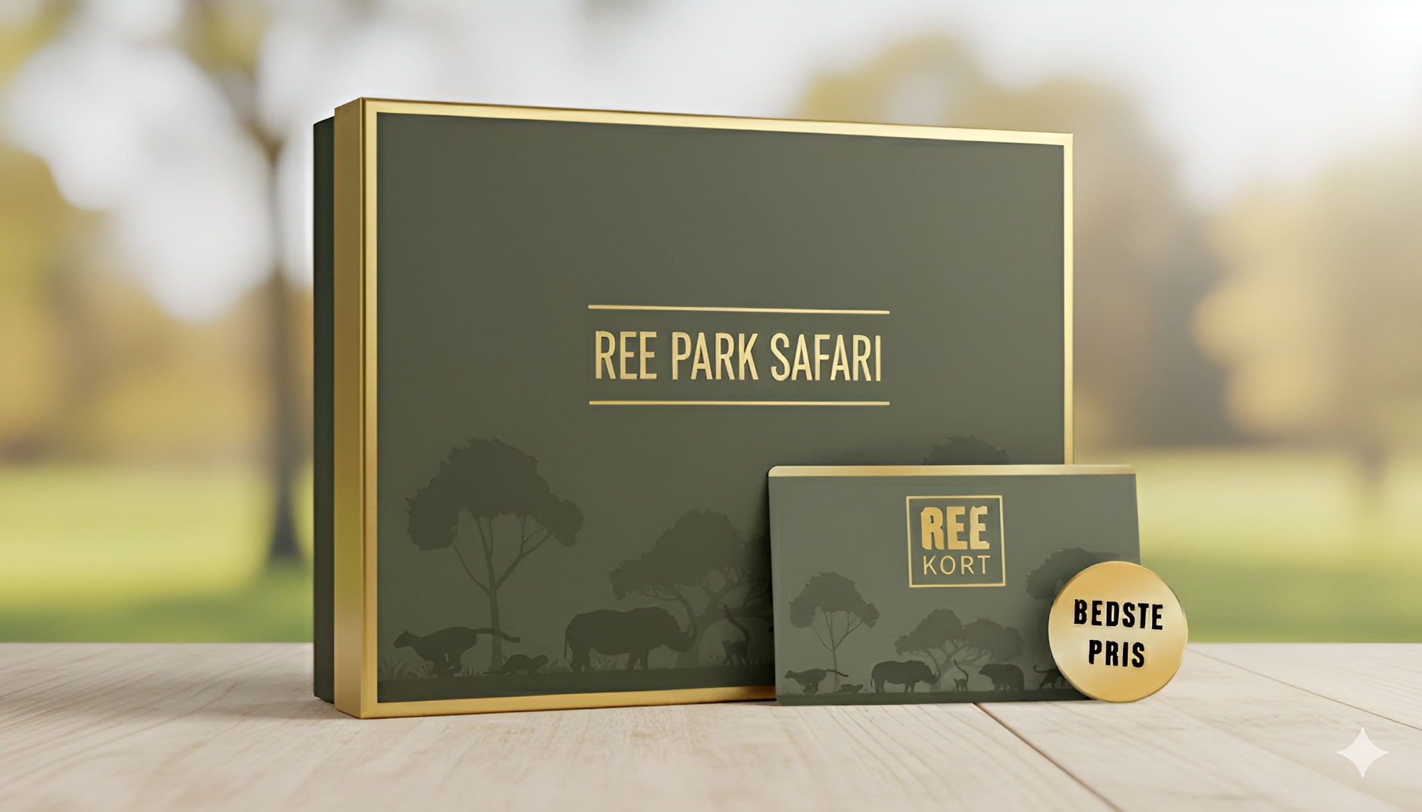 Gaveæske m. REEKORT (årskort)